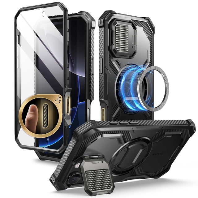 Funda de teléfono i-Blason Armorbox con MagSafe para iPhone 16 Pro