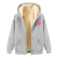 thumbnail image 5 of WILLBEST Sudadera con Capucha para Mujer, Estilo Otoño/Invierno, con Estampado Cómodo y Cremallera Gruesa Grande, 5 of 5