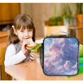thumbnail image 6 of Square Lunch Bag 10.5*3.5*9.5 Inches Cooler Bag Lunch Bag Insulation Portable Durable Fashion Pink Sky, 6 of 6
