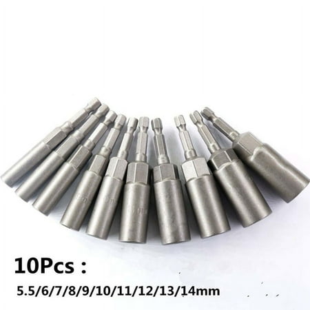 

Hexagon Sleeves Are Packed in 10 Pieces with 5.5-14Mm Nut Sleeves with a Length Of About 80 Mm