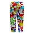 thumbnail image 6 of CLOOCL Loose Plus Size Pants for Women Christmas candy Print Elastic Waist Female Clothing Trousers Casual Jogging pants, 6 of 6