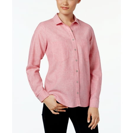 G.h. Bass Co. Button Front Shirt Coral Bliss Combo M