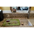 thumbnail image 2 of Caroline's Treasures Good friends, good wine, good times Dish Drying Mat, 2 of 7