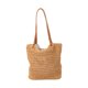 thumbnail image 2 of Bolso de hombro para mujer, estilo bohemio, tejido, elegante, tipo cartera, bolso tote tejido Caqui 30cmx34cm, 2 of 9