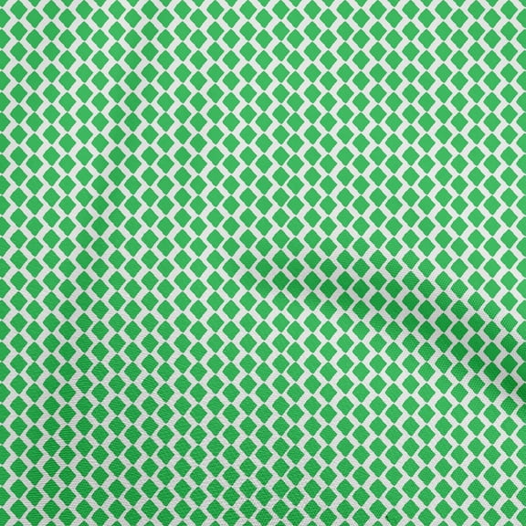 oneOone Cotton Flex Green Fabric Block Sewing Material Print Fabric By The Yard 40 Inch Wide-DO