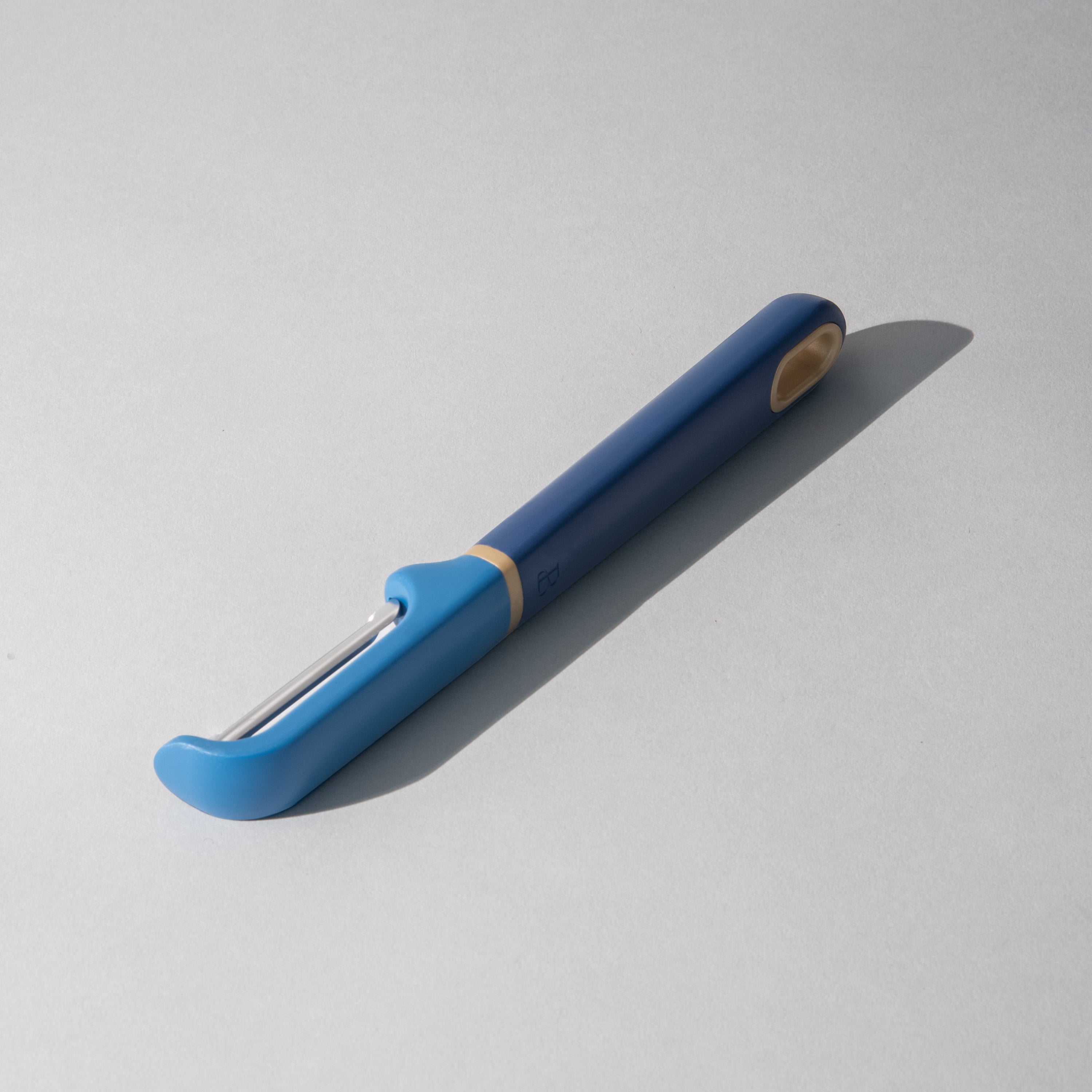Beautiful Swivel Peeler with Stainless Steel Blade in Blueberry Pie by Drew Barrymore