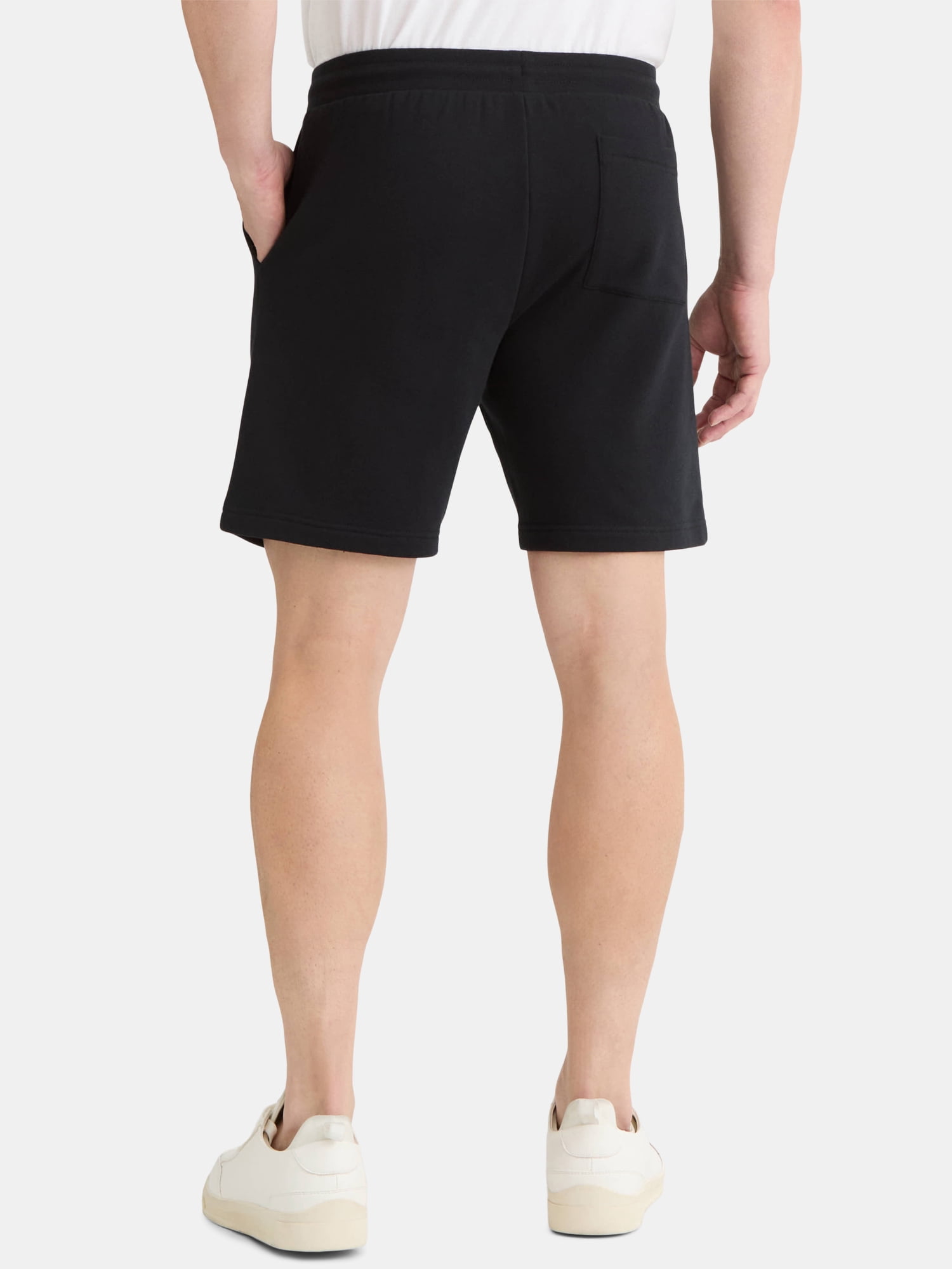 Nightmare Before Christmas Men's and Big Men's Graphic Fleece Shorts, 9" Inseam, Sizes XS-3XL