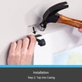 thumbnail image 5 of Kenney Manufacturing 273005 Supports de Rideau 0,62 Po, Noir Mat, 5 of 5
