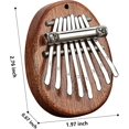 thumbnail image 3 of 8 teclas exquisito dedo pulgar piano marimba musical buen accesorio colgante gif Afortunado Sencillez, 3 of 5