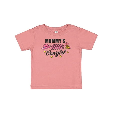 

Inktastic Mommys Little Cowgirl with Cowgirl Hat and Boots Gift Baby Girl T-Shirt