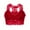 Red, variant on Patlollav Lingerie for Women's Plus Size Vest Crop Wire Free Bra Lace Lingerie Sexy V-Neck Underwear