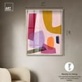 thumbnail image 4 of Fiesta Hues I Shadowbox Print Bright Wall Decor by Art Remedy, Blonde Frame, 36 x 45, 4 of 6