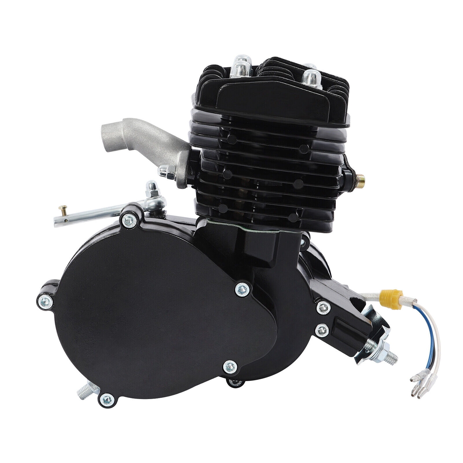 Miumaeov PK80 Full Set 80cc Bike Bicycle Motorized 2 Stroke Single-Cylinder Gasoline Motor Engine Kit Set