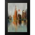 thumbnail image 2 of Jackson, Victoria 13x18 Black Modern Framed Museum Art Print Titled - Golden Harbor II, 2 of 5