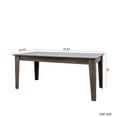 thumbnail image 4 of 106.3" Wood Expandable Dining Table for 8-10 Person, Modern Extendable Dining Room Table Large Rectangle Dining Table, Multifunctional Utility, Table for Dining Room and Kitchen, Dark Oak, 4 of 9