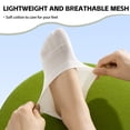 thumbnail image 5 of LDU No Show Socks Women, Ultra Thin Mesh Breathable Fabric Invisible Non-Slip Socks, 6Pairs, 5 of 7