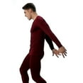 thumbnail image 4 of Men's Thermal Underwear Set With Fleece Lined Long Johns Warm Sleepwear, 4 of 4