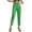 Green, variant on Summer Palazzo Pants for Women 2025 Casual Elasticity Slim Fit High Waist Solid Color Small Feet Ankle Flowy Trendy Casual Lounge Boho Beach Trousers