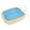Sky Blue, variant on Open Cat Litter Box with Scoop, Low Entry Litter Pan for Kittens, Adult Cats, and Small Animals like Rabbits, Easy to Clean Pet Toilet Supply