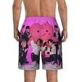 thumbnail image 4 of Stray Kids Men's Swim Trunks Quick Dry Beach Board Shorts with Pockets Mesh Lining Bathing Suits, 4 of 7