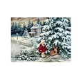 thumbnail image 1 of Kearding 1 Unids 5D DIY Snow Girl Deer Cristal Diamante Pintura Punto de Cruz Decoración Artesanía 2 Kearding JR0617-02, 1 of 1