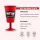 thumbnail image 3 of Copas de vino Red Cup Living, reutilizables, 240 ml, paquete de 4, 3 of 9