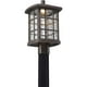 Quoizel Stonington Grande Lanterne de Poste LED en Bronze Palladien – image 4 sur 6