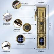 Hair Clipper SURKER With attachments LED display Waterproof