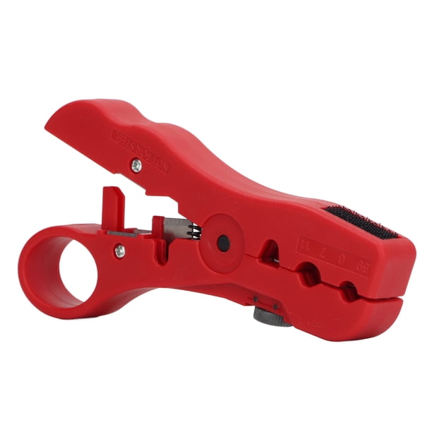 Pelacables, Herramienta Pelacables Coaxial ABS Fácil De Transportar Operación Simple Ajustable Resorte Incorporado Para RG6 RG11 RG59 RG7