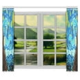 thumbnail image 3 of CADecor Police Box Publice Call Window Curtain Window Treatments Kitchen Curtains 26x39 inches, 2 Pieces, 3 of 3