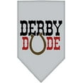 thumbnail image 5 of Pet and Dog Bandana Screen Printed, "Derby Dude", 5 of 9