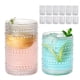 thumbnail image 1 of Set de vasos para beber ZMOWIPDL Vintage Glassware 360 ml y 450 ml, 1 of 7