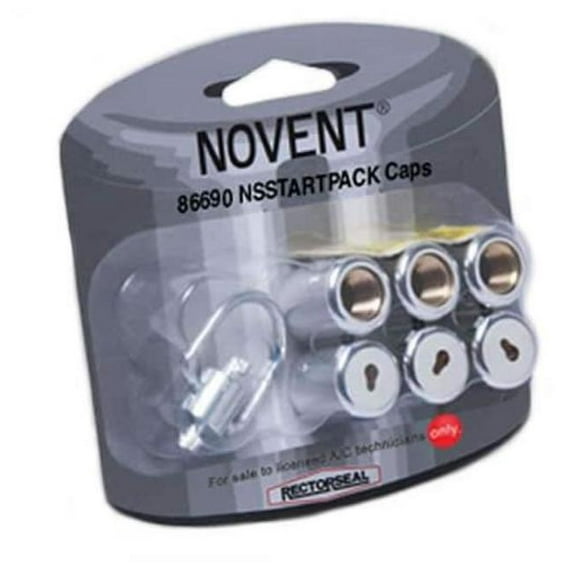 Rectorseal 86690 Novent Universal Starter Pack - Silver