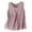 Purple, variant on Women's Tank Top ,Wide Strap Round Neck Embroidered Summer Slim Fit Blouse For Outdoor Wear (Yellow, X-Large)