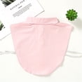 thumbnail image 4 of Fake Collar Cotton Half Shirt Detachable Collar Formal Women Blouse False Cloth Accessory, Pink, 4 of 10