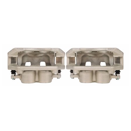 Pair Front Disc Brake Caliper W/Bracket L + R For 2005-2009 1500 Dakota Raider