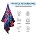 thumbnail image 2 of Independence Day Of The United States Flag Ultra Fine Fiber Beach Towels for Travel And Quick Drying Absorbent Towels for Swimming, 2 of 7