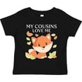 thumbnail image 3 of Inktastic My Cousins Love Me- Little Fox Boys or Girls Toddler T-Shirt, 3 of 5