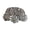 Grey, variant on Women Hat Hollow Crochet Bud Hat with 3D Flower Decor Solid Color Elastic Design Outdoor Breathable Hat Headwear