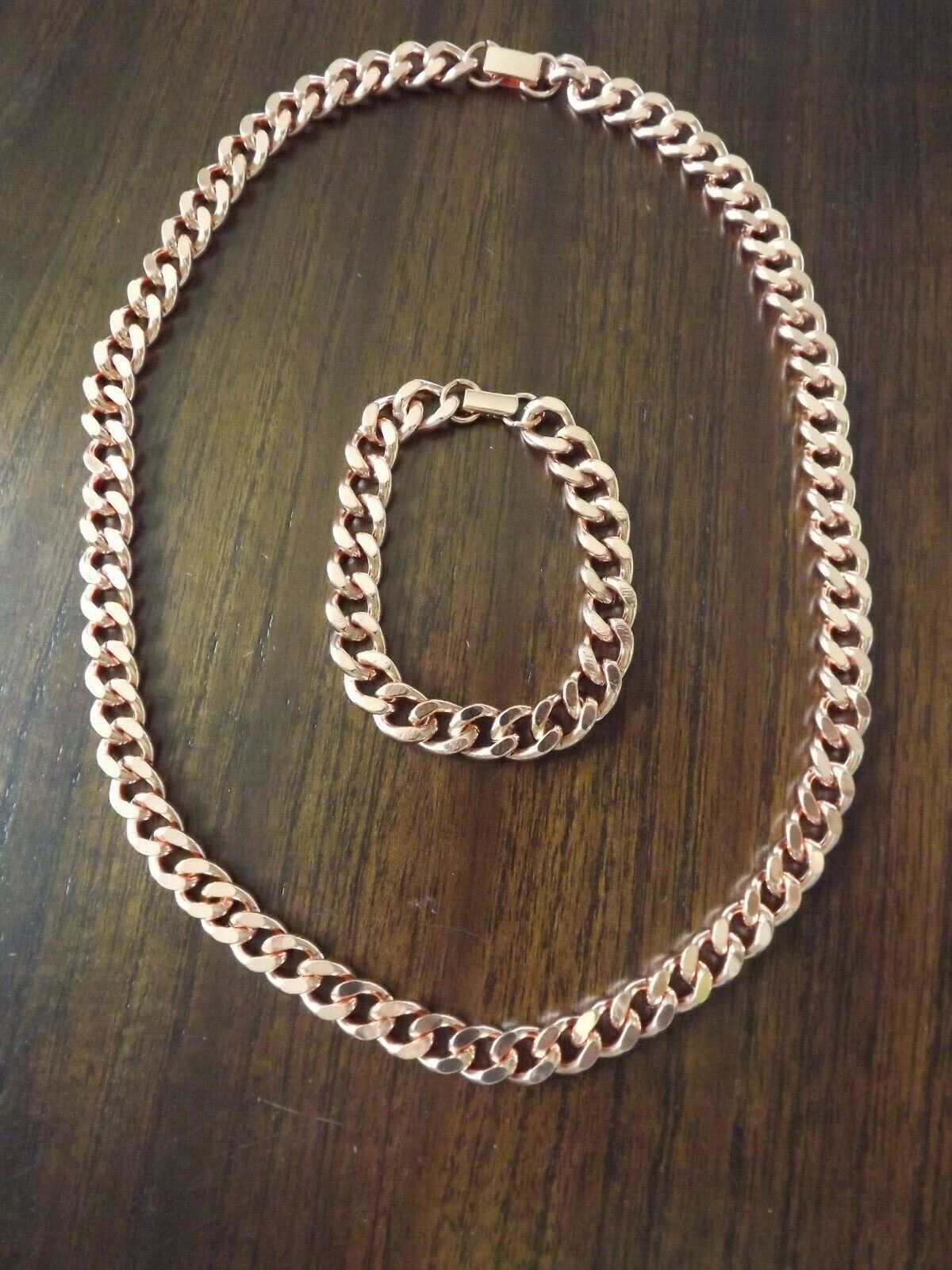Copper cuban chain best sale