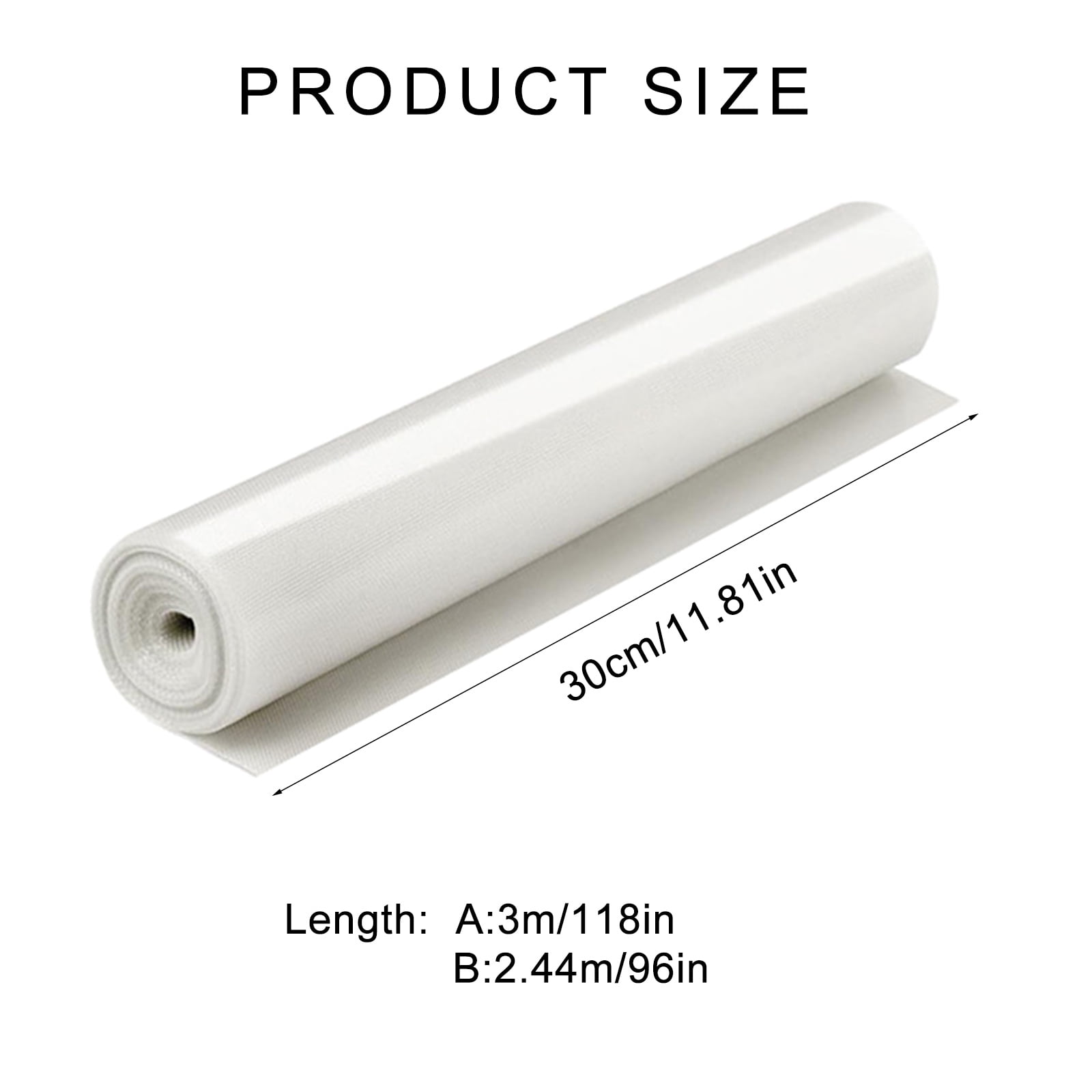 NonStick Reusable Dough & Pastries Mat Silicone Baking Mat Roll Heat Resistant Baking Bread Mat for Oven Liners Pastries