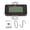 Black, variant on NFTIGB Industrial Hanging Scale, 500kg / 1100 lbs Heavy Duty Digital Crane Scale with Large LCD Display and Hooks, Ideal for Construction Fishing Outdoor, 5.8 inches / 14.8 cm Compact Scale - Blue