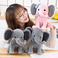 thumbnail image 3 of Elefante de peluche TUNC Elefante de juguete para niños 25 cm, 3 of 3