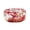 Pink, variant on Ruanlalo 300ml Glass Bowl Double Walled Borosilicate Glass Bowl with Dried Flowers Artistic Decorative Soup Dessert Serving Bowl