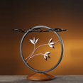 thumbnail image 5 of nipocaio Metal freestanding wine rack for wine glasses, kitchen, bar, table decoration, 5 of 5