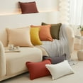 thumbnail image 3 of Nvzi 3 fundas de almohada de algodón lavado de color sólido, funda de almohada simple de color puro, con cualquier cama es brillante 11.8x19.69 pulgadas (blanco), 3 of 5