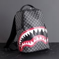 thumbnail image 1 of Mochila con impresión 3D tiburones JAMW, 1 of 5