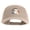 Khaki, variant on Cute Hedgehog with Ladybug Embroidered Iron On Patched 6 Panel Washed Low Profile Dad Hat - Khaki OSFM