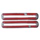 thumbnail image 4 of Reemplazo de estilo de fibra de carbono para puerta de coche, salida de CA, 2 uds., reemplazo para Dodge Challenger 2015-2021, 4 of 8