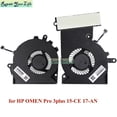 thumbnail image 1 of CPU GPU Cooling Fan Cooler For HP OMEN Pro 3plus 15-CE 15-CE000 TPN-Q194 929456 929455-001 G3A Graphics Card Fans Radiator CPU GPU Both, 1 of 5
